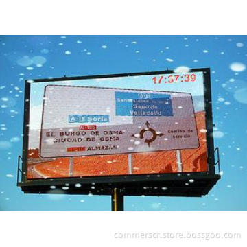 SMD 3 In 1 IP65 Electronic Advertising Sign , P10mm LED Dis